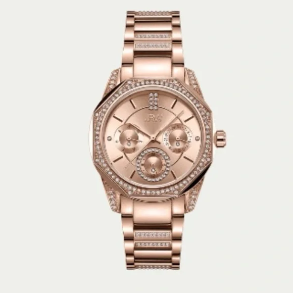 JBW Marquis Women's Rose Gold Diamond Bracelet Watch
